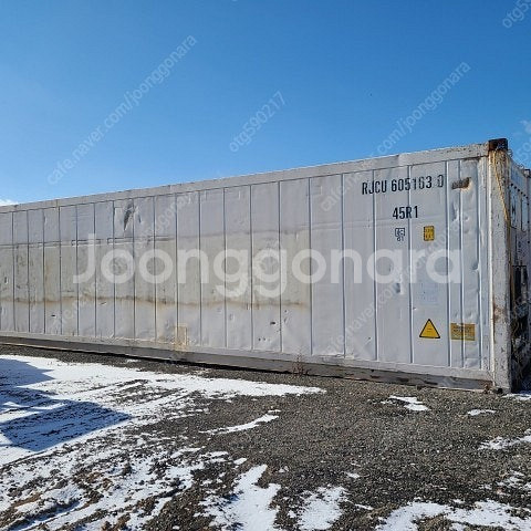 40피트 스텐레스 냉동컨테이너 하이큐빅--3